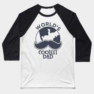 Worlds Coolest Dad Baseball T-Shirt